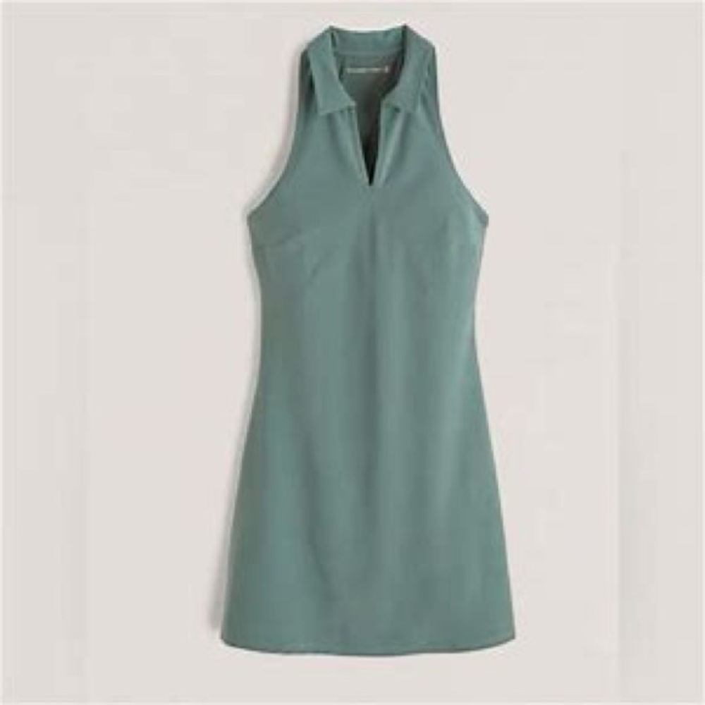 NWT Abercrombie Collared Racerback Exercise Dress